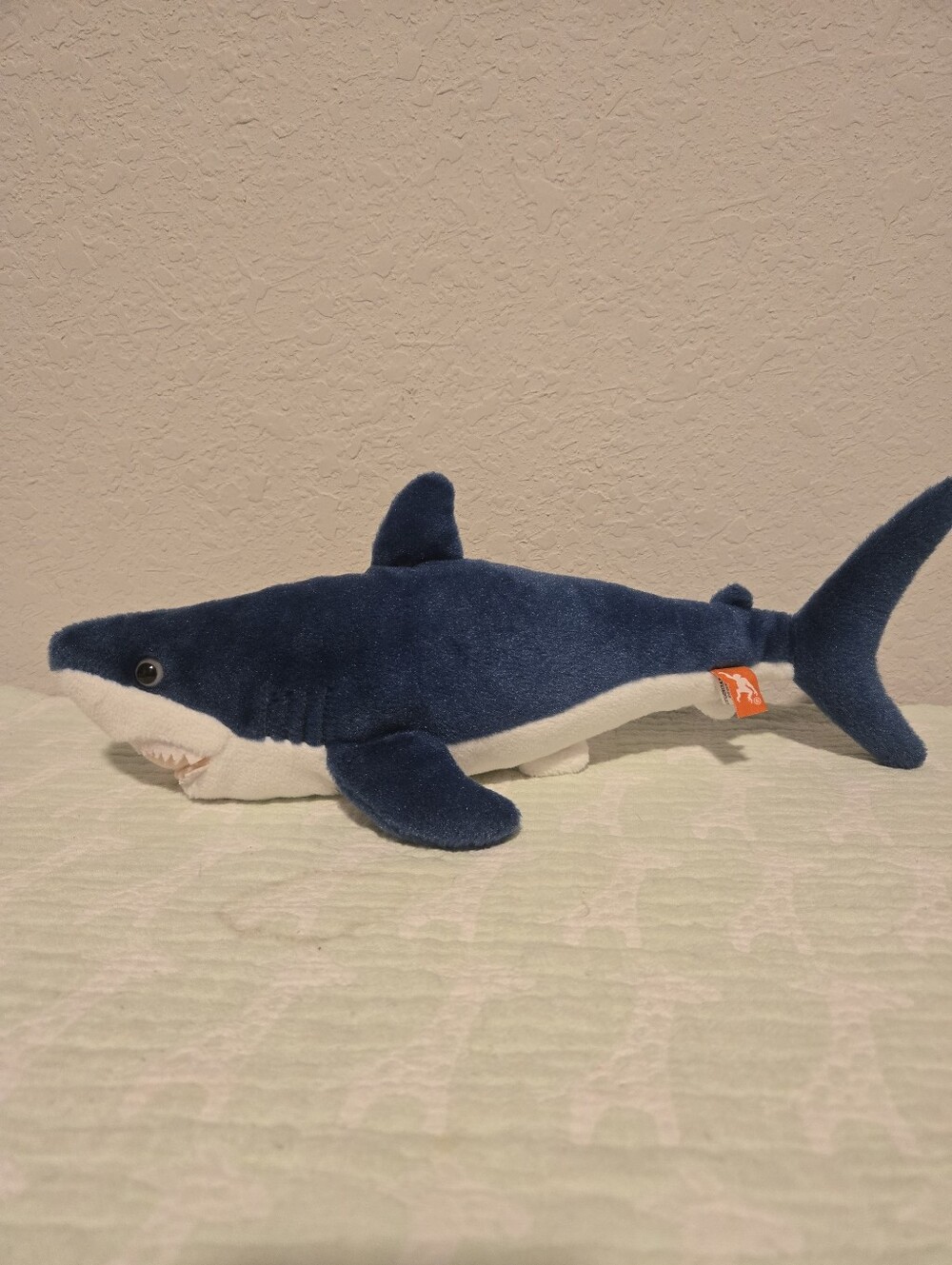 Wild Republic Great White Shark Stuffed Animal Plush 15 Inches.